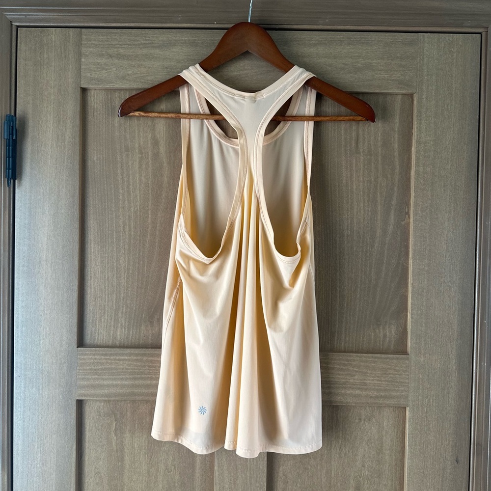 Athleta Ultimate Train Racerback Tank in Coral Volt size Small - Picture 6 of 10
